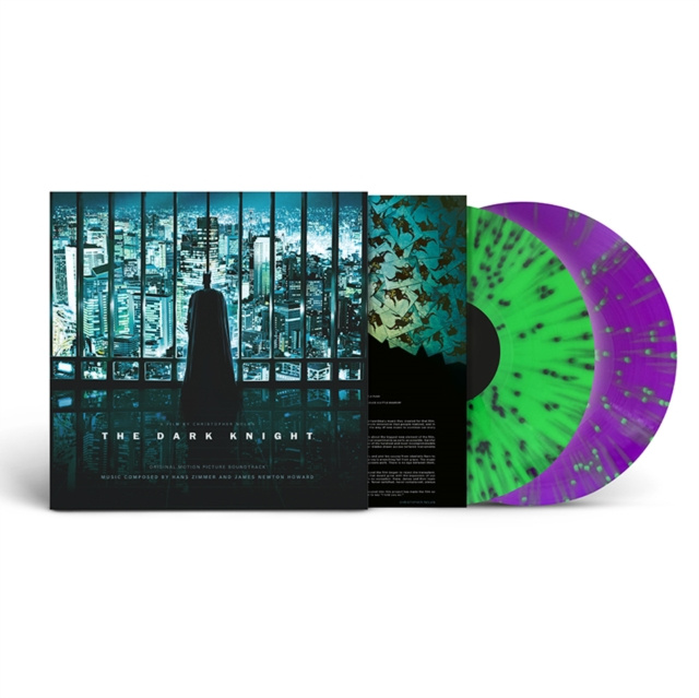 The Dark Knight: Original Motion Picture Sound Track (Green Purple Splatter Vinyl).